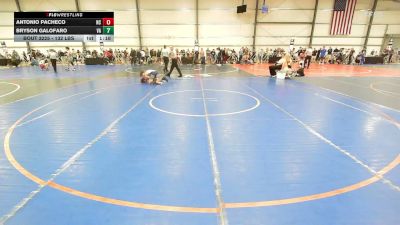 132 lbs Round Of 128 - Antonio Pacheco, NC vs Bryson Galofaro, VA