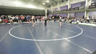 135 lbs Champ. Rd Of 32 - Carleigh Arjes, Riverhawk Wrestling Club vs Morgan Hills, Colby Kids Wrestling Club