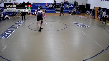 142-148 lbs Round 3 - Tyler Dayoub, Baldwin vs Liam Van Leer, Indiana