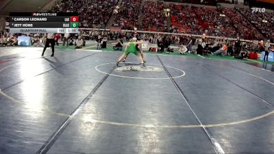 5A 120 lbs Quarterfinal - Carson Leonard, Lakeland vs Jett Hone, Blackfoot