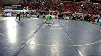 5A 120 lbs Quarterfinal - Carson Leonard, Lakeland vs Jett Hone, Blackfoot