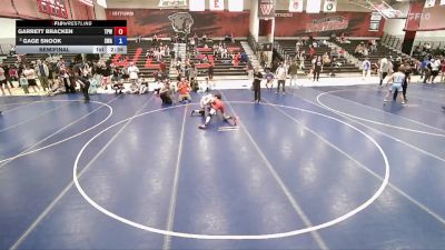 113 lbs Semifinal - Gage Snook, Sanderson Wrestling Academy vs Garrett Bracken, Team Prestige Wrestling