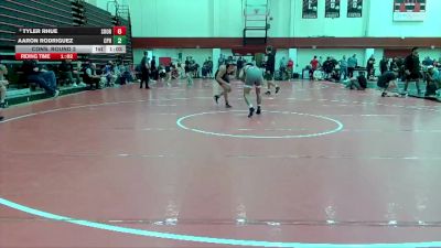 149 lbs Cons. Round 2 - Josue Gutierrez, Clackamas Community College vs Khalin Radev, Simon Fraser (B.C.)