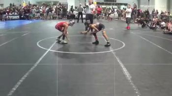 69 lbs Round Of 16 - Jaxon Sanchez, Team Reign vs Jaxon Gillespie, Nwa