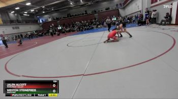 150 lbs Cons. Round 6 - Weston Steinepreis, Highland vs Jalen Alcott, Monument Valley