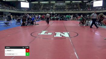 125 lbs Round Of 16 - Jayden Mieth, Millsboro vs Owen Anderson, Fredericksburg