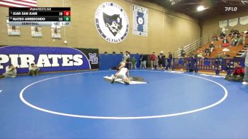 120 lbs Semifinal - Juan San Juan, Santa Maria vs Mateo Arredondo, El Diamante