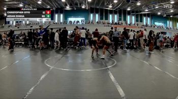 92 lbs Round 3 - Christopher Otto, Caldwell Combat vs Aedan Zuniga, VIERA HAMMERS