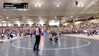 A 120 lbs Semifinal - Blake Allen, Gibbs High School vs Derrick Bolden, Millington Central High School