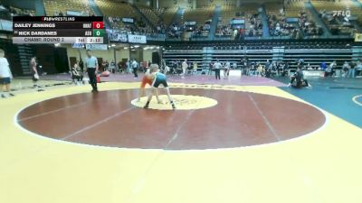 141 lbs Champ. Round 2 - Nick Dardanes, Adams State vs Dailey Jennings, Unattached