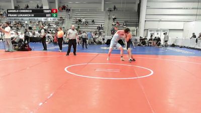 170 lbs Rr Rnd 2 - Angelo Chierico, Triumph Blue - HSB vs Frank Lukanich IV, Botetourt Training Center - HSB