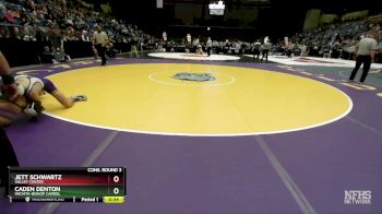 5A - 126 lbs Cons. Round 3 - Jett Schwartz, Valley Center vs Caden Denton, Wichita-Bishop Carrol