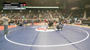 3A-113 lbs Quarterfinal - Treysen Henderson, Lyman vs Lane Holt, Douglas