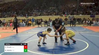 Consolation - Hestyn Shook, Anadarko vs Ben Adams, Piedmont