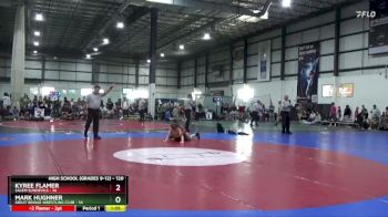 120 lbs Champ. Round 3 - Kyree Flamer, Salem SunDevils vs Mark Hughner, Great Bridge Wrestling Club