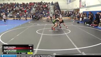 145 lbs Champ. Round 2 - Alastar McRae, Mira Costa High School vs Oliric Bastida, Tustin High School