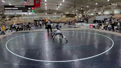 138 lbs 3rd Place - Maddox Eskew, Ravenwood High School vs Houston Davenport, Bradley Central High School