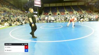 195 lbs Rnd Of 128 - Vincenzo Lima, Iowa vs Kaleb Grove, Idaho