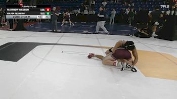 157 lbs Consi Of 32 #1 - Matthew Webber, Lowell vs Haadi Qureshi, Wakefield