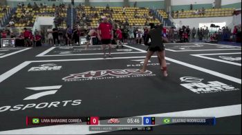 Livia Barasine Corrê vs Beatriz Rodrigues 2026 ADCC Indaiatuba Trials