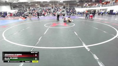 174 lbs Champ. Round 2 - Ellis Pfleger, Missouri vs Jeraimiah Nyberg, Graceland University
