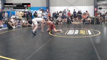 123 lbs Rr Rnd 5 - Tanner Milburn, Gold Medal WC - BHS vs Luke Young, M2 Training Center - BHS