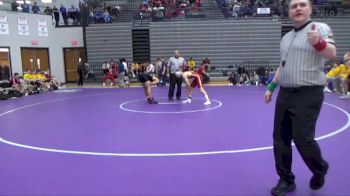 145 lbs Placement Matches (8 Team) - Nayl Sbay, Carmel vs Gabe Voegel, Evansville Mater Dei