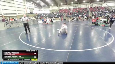 165 lbs Cons. Round 4 - Rowdy Weekes, Hammers Academy vs Eugene Ferreyra, Headwaters Wrestling Academy