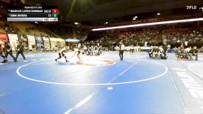 190 Class 3 lbs Semifinal - Dirk Rivera, Ft. Zumwalt East vs Marcus Lopez-Durman, Carl Junction