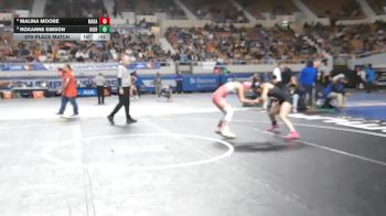 116-D1 5th Place Match - Malina Moore, Marana High School vs Roxanne Gibson, Highland