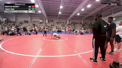182 lbs Rr Rnd 2 - Braylon Mcnett, Indiana Outlaws Gray vs Trent True, Evil Empire