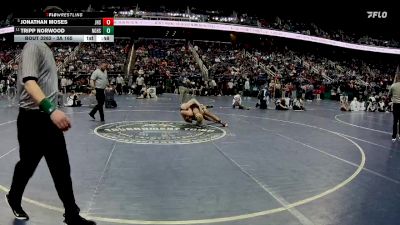 3A 165 lbs Cons. Round 2 - Tripp Norwood, North Gaston High School vs Jonathan Moses, Jacksonville High School