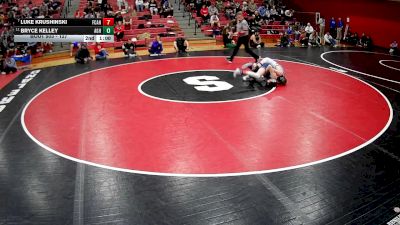 127 lbs Cons. Round 4 - Bryce Kelley, Albert Gallatin Hs vs Luke Krushinski, Fox Chapel Area Hs