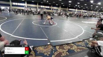 120 lbs Consi Of 32 #1 - Enrique Soto, Jefferson vs Dylan Garcia, Hesperia WC