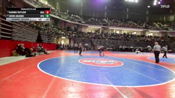 126-3A Champ. Round 1 - John Adams, Upson Lee vs Kaden Taylor, Heritage-Catoosa