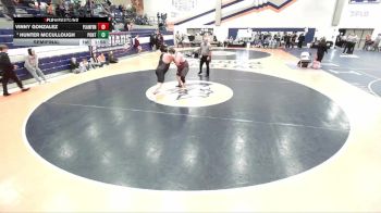 285 lbs Semifinal - Hunter Mccullough, Pontiac vs Vinny Gonzalez, Plainfield (North)