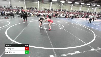 136 lbs Rr Rnd 1 - Roxie Uhrig, Western Colorado WC vs Bailee Wilkins, High Elevation WC