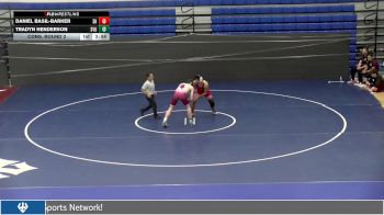 197 lbs Cons. Round 2 - Tradyn Henderson, Southern Virginia University vs Daniel Basil-Barker, Shenandoah University