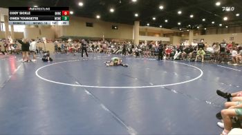 70 lbs Round 1 (6 Team) - Cody Sickle, BHWC/Florida Supreme Young Guns vs Owen Toungette, Williamson County WC