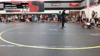 60 lbs Round 2 - Gabryel Baxley, West Wateree Wrestling Club vs Gaetano Acerra, Mighty Warriors Wrestling Acad