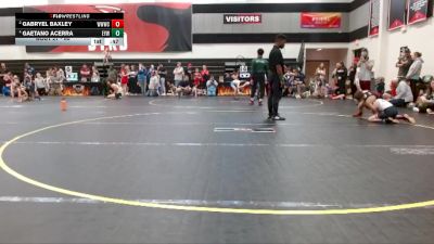 60 lbs Round 2 - Gabryel Baxley, West Wateree Wrestling Club vs Gaetano Acerra, Mighty Warriors Wrestling Acad