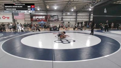 92 kg Cons. Rd Of 32 - Sepanta Ahanj-Elias, DMV RTC vs Brock Rios, Regional Training Center South