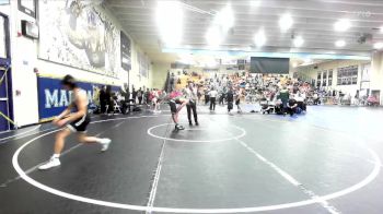 126 lbs Champ. Round 2 - Caden Garriott, South Torrance vs Joaquin Villanueva, Servite
