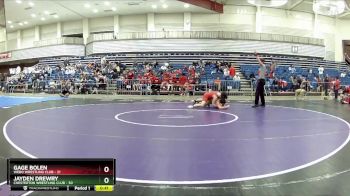 150 lbs Round 1 (6 Team) - Gage Bolen, Webo Wrestling Club vs Jayden Drewry, Chesterton Wrestling Club