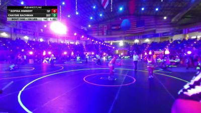 136 lbs Quarterfinal - Elizabeth Doerre, Chatfield WC vs Katelyn Mercil, Hawkeye Wrestling Academy