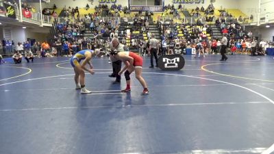 130 lbs Consy 4 - Giada Pitzarella, Peters Township vs Leilani Ramos, Canon-McMillan