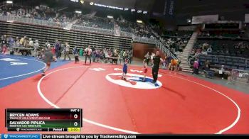 45 lbs Round 3 - Brycen Adams, Touch Of Gold Wrestling Club vs Salvador Piplica, Riverton USA Wrestling