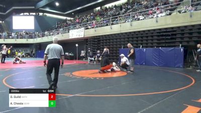 220 lbs Round Of 16 - Dana Guild, Watkins Glen vs Adam Chesla, Derry