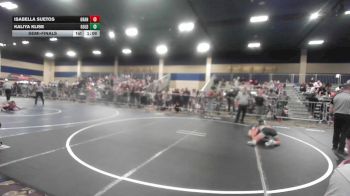101 lbs Semifinal - Isabella Suetos, Granite WC vs Kaliya Klise, Gold Rush Wr Ac