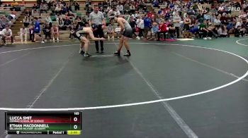 165 lbs Champ. Round 1 - Lucca Smit, Conrad School Of Science vs Ethan MacDonnell, Delaware Military Academy